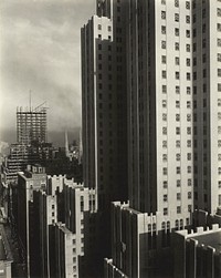 From My Window at the Shelton, West (1931) by Alfred Stieglitz. Original from The Art Institute of Chicago. Digitally enhanced by rawpixel.