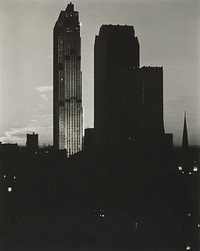 New York from the Shelton (1935) by Alfred Stieglitz. Original from The Art Institute of Chicago. Digitally enhanced by rawpixel.