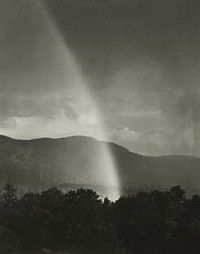 Rainbow (1920) by Alfred Stieglitz. Original from The Art Institute of Chicago. Digitally enhanced by rawpixel.