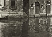 Reflections&mdash;Venice (1894) by <a href="https://www.rawpixel.com/search/Alfred%20Stieglitz?sort=curated&amp;page=1&amp;topic_group=_my_topics">Alfred Stieglitz</a>. Original from The Art Institute of Chicago. Digitally enhanced by rawpixel.