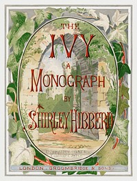 Vintage illustration of The Ivy, a Monograph