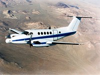 A NASA King Air successfully tested the Advanced Data Acquisition and Telemetry System during a recent series of three research flights. Original from NASA. Digitally enhanced by rawpixel.