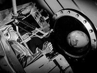 Artistic View of Mercury Astronaut Training. Original from NASA. Digitally enhanced by rawpixel.