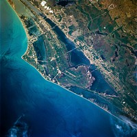Earth observations taken during STS-77 mission. Original from NASA. Digitally enhanced by rawpixel.