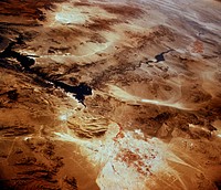 Southwestern US, with Las Vegas, NV in foreground, June 27, 1965. Original from NASA. Digitally enhanced by rawpixel.