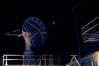 California&rsquo;s NASA Armstrong Flight Research Center captures a supermoon, a blue moon and a lunar eclipse at the same time. Original from NASA. Digitally enhanced by rawpixel.