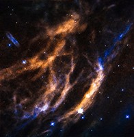 Hubble&#39;s Cosmic Bubbles. a large bubble-like structure wrapped around an extremely large, bright type of star known as a Wolf-Rayet Star . Original from NASA. Digitally enhanced by rawpixel.