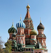 St. Basil&rsquo;s Cathedral. Original from NASA. Digitally enhanced by rawpixel.
