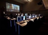 Photos of the Launch Vehicle Data Center in Hangar AE - Room 1 of LVDC. Original from NASA . Digitally enhanced by rawpixel.