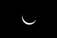 A partial eclipse on Florida's Space Coast. Original from NASA. Digitally enhanced by rawpixel.