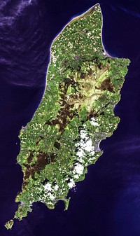 The Isle of Man. Original from NASA. Digitally enhanced by rawpixel.