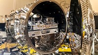 The vacuum chamber at NASA's Jet Propulsion Laboratory in Pasadena, California, used for testing WFIRST and other coronagraphs. Original from NASA . Digitally enhanced by rawpixel.