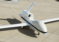 This Global Hawk unmanned aircraft is one of two that are used by NASA for Earth science missions and by Northrop Grumman for follow-on developmental testing. Original from NASA . Digitally enhanced by rawpixel.