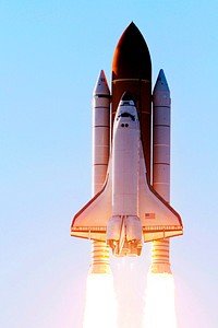 Discovery lifts off from Launch Pad 39A at NASA's Kennedy Space Center in Florida beginning its final flight, the STS-133 mission, to the International Space Station, Feb 24. Original from NASA. Digitally enhanced by rawpixel.