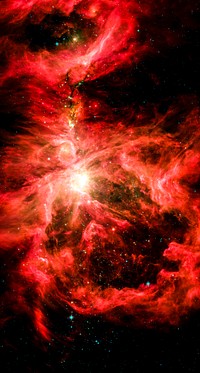 Image of a nebula taken using a NASA telescope - Original from NASA. Digitally enhanced by rawpixel.