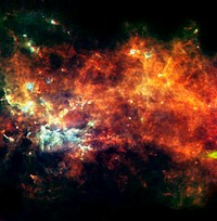 The constellation of Vulpecula. Original from NASA. Digitally enhanced by rawpixel.