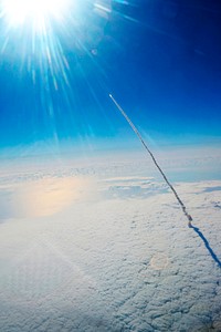 Final Launch of the Space Shuttle Endeavour, STS-134 Mission, 16 May 2011. Original from NASA. Digitally enhanced by rawpixel.