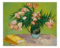 Oleanders (1888) by Vincent van Gogh.