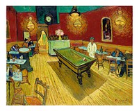 Le caf&eacute; de nuit (The Night Caf&eacute;) (1888) by Vincent van Gogh.