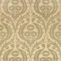 <a href="https://www.rawpixel.com/search/william%20morris?sort=curated&amp;page=1">William Morris</a>&#39;s Textile Fragment (c 1900) famous pattern. Original from The Cleveland Museum of Art. Digitally enhanced by rawpixel.