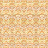 William Morris&#39;s vintage golden bough pattern illustration, remix from the original artwork