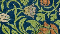 <a href="https://www.rawpixel.com/search/william%20morris?sort=curated&amp;page=1">William Morris</a>&#39;s Violet and columbine pattern (1883) famous artwork. Original from The Smithsonian Institution. Digitally enhanced by rawpixel.