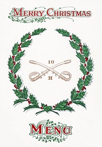 Merry Christmas 10H: Fort Huachuca, Arizona, 10th Cavalry, Christmas, 32 (1920) from Schomburg Center for Research in Black Culture, Manuscripts, Archives and Rare Books Division. Original from The New York Public Library. Digitally enhanced by rawpixel.