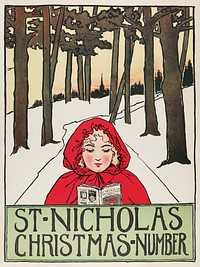 St. Nicholas Christmas Number (1896) by Frank Berkeley Smith. Original from The MET Museum. Digitally enhanced by rawpixel.