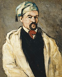 Antoine Dominique Sauveur Aubert (born 1817), the Artist&#39;s Uncle (1866) by <a href="https://www.rawpixel.com/search/Paul%20Cezanne?sort=curated&amp;type=all&amp;page=1">Paul C&eacute;zanne</a>. Original from The MET Museum. Digitally enhanced by rawpixel.