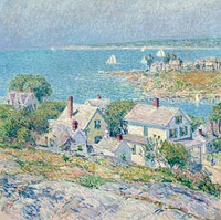 New England Headlands (1899) by Frederick Childe Hassam. Original from The Art Institute of Chicago. Digitally enhanced by rawpixel.