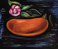 Still Life (1931–1933) painting in high resolution by Marsden Hartley. Original from Smithsonian Institution. Digitally enhanced by rawpixel.