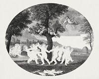Amorini Celebrate the Rape of Proserpine (1805&ndash;1812) by Francesco Rosaspina. Original from The MET museum. Digitally enhanced by rawpixel.