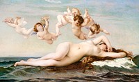 The Birth of Venus (1875) by Alexandre Cabanel. Original from The MET museum. Digitally enhanced by rawpixel.