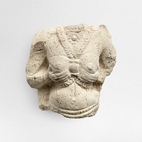 Sensual female breast sculpture, Figurine (ca. 1500&ndash;1100 B.C.). Original from The MET Museum. Digitally enhanced by rawpixel.