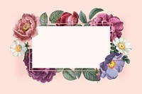 Beautiful hand drawn colorful roses invitation card vector