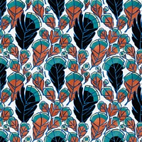 Vintage colorful art deco background vector