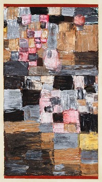 Ascent of a town (1930) painting in high resolution by Paul Klee. Original from the Kunstmuseum Basel Museum. Digitally enhanced by rawpixel.