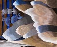 Arthur Dove's Reaching Waves (1929) famous painting. Original from the MET Museum. Digitally enhanced by rawpixel.