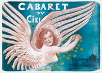 Cabaret du Ciel (1880-1900) print in high resolution by Adolphe Willette. Original from The Public Institution Paris Mus&eacute;es. Digitally enhanced by rawpixel.