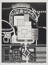 Garden of Thomas Veitch (1936) by Helen Miller, William Merklin and Gilbert Sackerman . Original from The National Gallery of Art. Digitally enhanced by rawpixel.