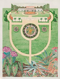 Elgin Botanical Gardens (1936) by Tabea Hosier. Original from The National Gallery of Art. Digitally enhanced by rawpixel.