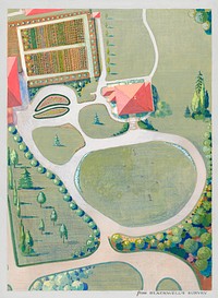 J. Hopkins Estate (1936) by George Stonehill. Original from The National Gallery of Art. Digitally enhanced by rawpixel.