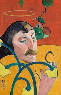 Self-Portrait (1889) by Paul Gauguin. Original from The National Gallery of Art. Digitally enhanced by rawpixel.