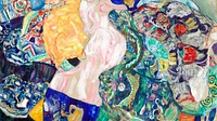 Klimt art wallpaper, baby desktop background