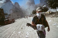 Rescue operations during the aftermath of the September 11 terrorist attack on the World Trade Center, New York City. Courtesy of the Prints and Photographs Division, Library of Congress. Digitally enhanced by rawpixel.