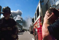 Rescue operations during the aftermath of the September 11 terrorist attack on the World Trade Center, New York City. Courtesy of the Prints and Photographs Division, Library of Congress. Digitally enhanced by rawpixel.