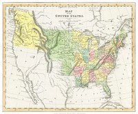 A Moral and Political Sketch of the United States of North America with a note on Negro Slavery, Junius Redivivus (1833) by Charles Louis Napoleon Achille Murat. Original from British Library. Digitally enhanced by rawpixel.