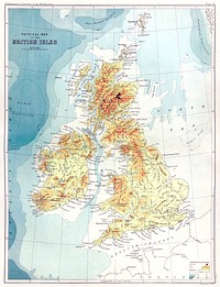 Gazetteer of the British Isles, statistical and topographical (1887) by John Bartholomew. Original from British Library. Digitally enhanced by rawpixel.