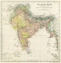 Second Edition of The Imperial Gazetteer of India (1885) by William Wilson Hunter. Original from British Library. Digitally enhanced by rawpixel.