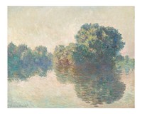 The Seine at Giverny (1897) by Claude Monet.
